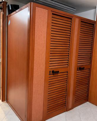 Camerino con doppia porta - Colore Ciliegio