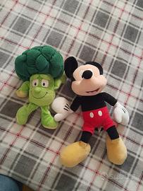 peluche Topolino e Broccolo