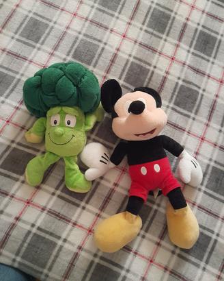 peluche Topolino e Broccolo