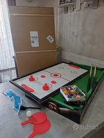 gioco carambola. ping. pong..hockey 