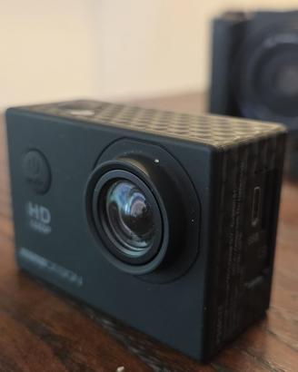 Action Cam Full HD 1080p con accessori