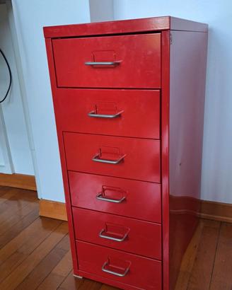 Cassettiera in ferro Ikea Helmer
