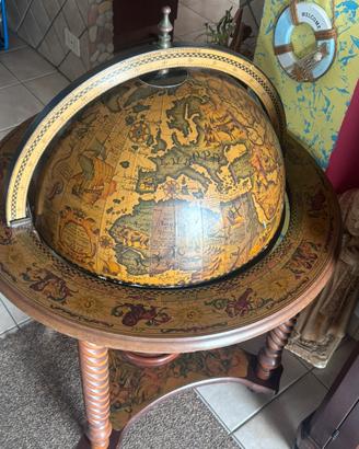 Mappa mondo porta liquori