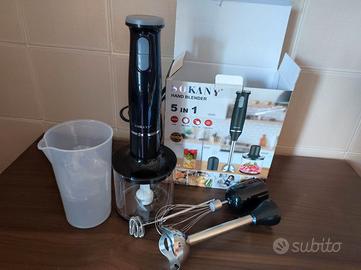 Frullatore a immersione 4 in 1 da 500W