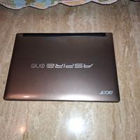 Portatile acer aspire schermo 10"