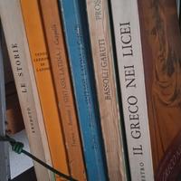 libri di greco e latino liceo classico anni 70 