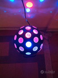 Lampada multicolore discoteca