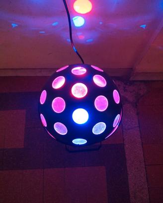 Lampada multicolore discoteca