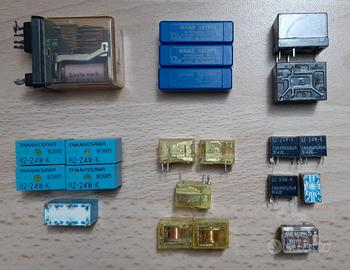 21 Relè da 12V (Takamisawa, Siemens e MRME)