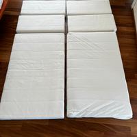 2 materassi modulari Ikea Innerlig bambini 80x200