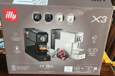 Macchinetta Illy caffè X caps X3 nero matte