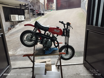 Mini moto d'epoca italget 50cc del 1970