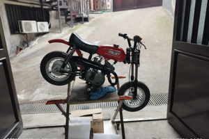 Mini moto d'epoca italget 50cc del 1970