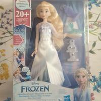 Bambola Frozen Elsa parlante e i suoi amici Disney