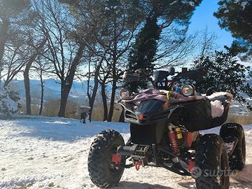 quad Kymco mxu 250 no targa