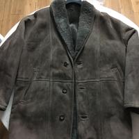 Cappotto giaccone montone Shearling pelle bottoni