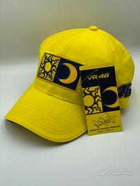 VR46 Valentino Rossi Cappellino Giallo Nuovo