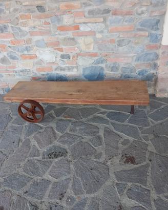 carretto arredo industriale