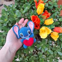Stitch Lilo & Stitch Amigurumi - Portachiavi 