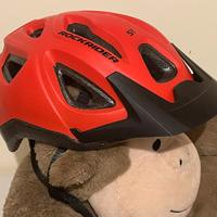 Casco MTB Rockrider ST 100 red 57-62cm
