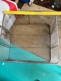 n.3 cestelli friggitrice 1 nuovo e 2 usati