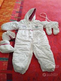 Tuta neonato imbottita Disney