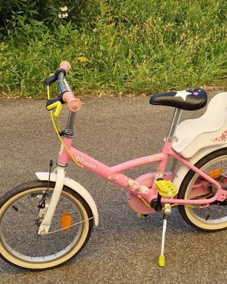 bici bambina btwin 16