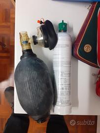 Maschera Ambu con Bombola d'Ossigeno