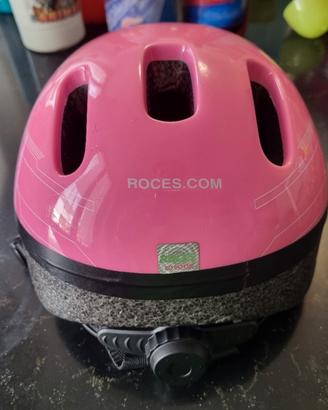 casco bambina pattini Roces