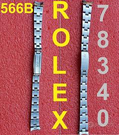 Originale bracciale Rolex ref. 566 b 78340 67000