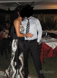 Abito cerimonia Gattinoni, 100% seta, come nuovo