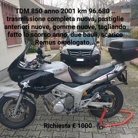 Yamaha TDM 850 - compreso passaggio 