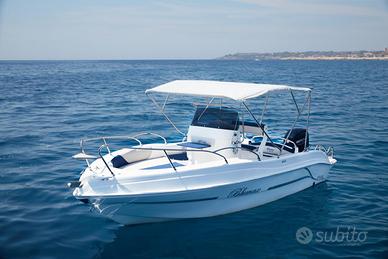 Barca open Blumax 19 con motore 40 cv