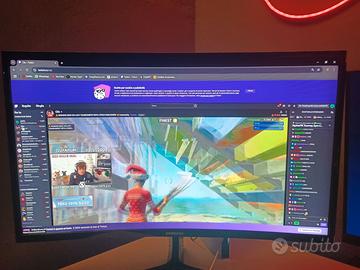 Monitor Samsung 27" curved