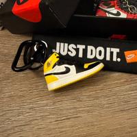 Jordan 1 high yellow - portachiavi keychain