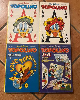 Topolino n. 1562, 1563, 1564 e 1565 – Nov.1985