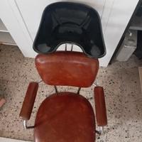 sedia con lavabo per caprlli