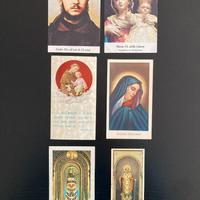 Stock lotto santino santi madonna maria preghiera