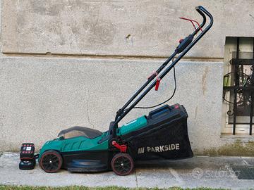 Tagliaerba Parkside 20V a batteria 4Ah