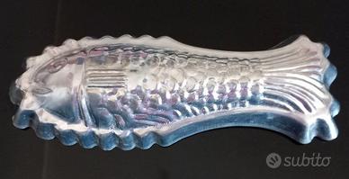 STAMPO vintage in ALLUMINIO a forma di PESCE