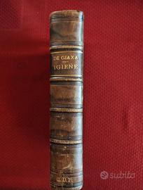 De Giaxa Compendio d'igiene  formidabile 1899