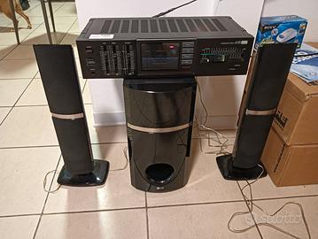 amplificatore sansui Japan subwoofer lg 300 watt 