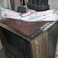 stufa a legna inox