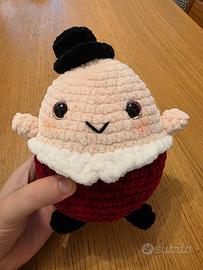 Peluche fatto a mano Humpty Dumpty