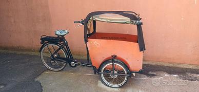 Cargo bike Babboe e-Big usata e accessoriata