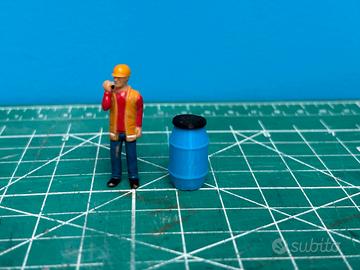 Barile in plastica per modellini 1:50