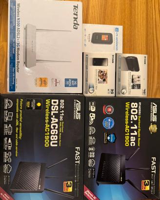 MODEM ROUTER ASUS , TENDA , DLINK MOBILE HOTSPOT