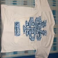 T-shirt white Snowman Tee Supreme Taglia XXL