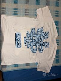 T-shirt white Snowman Tee Supreme Taglia XXL