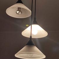 Lampadario vintage modernariato designer anni 80